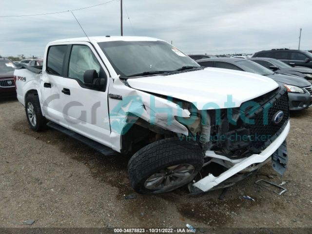 ford f-150 2018 1ftew1ep9jke22645