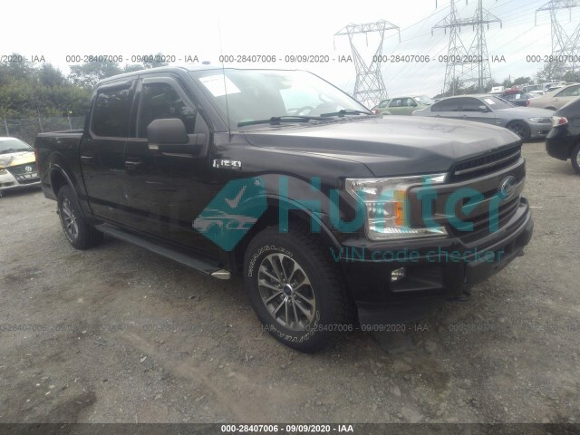 ford f-150 2018 1ftew1epxjfb48395