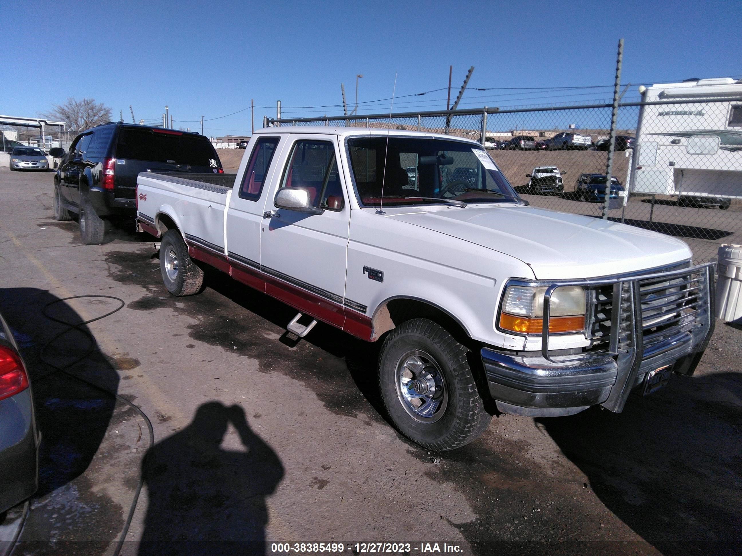 ford f-150 1992 1ftex14h9nka08407