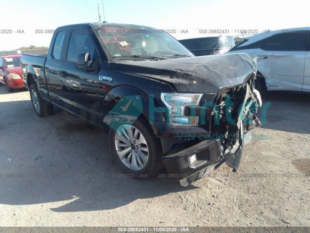 ford f-150 2016 1ftex1cp1gkf08797