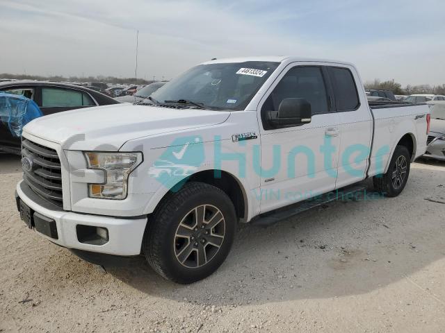 ford f-150 2016 1ftex1cp3gkf98034