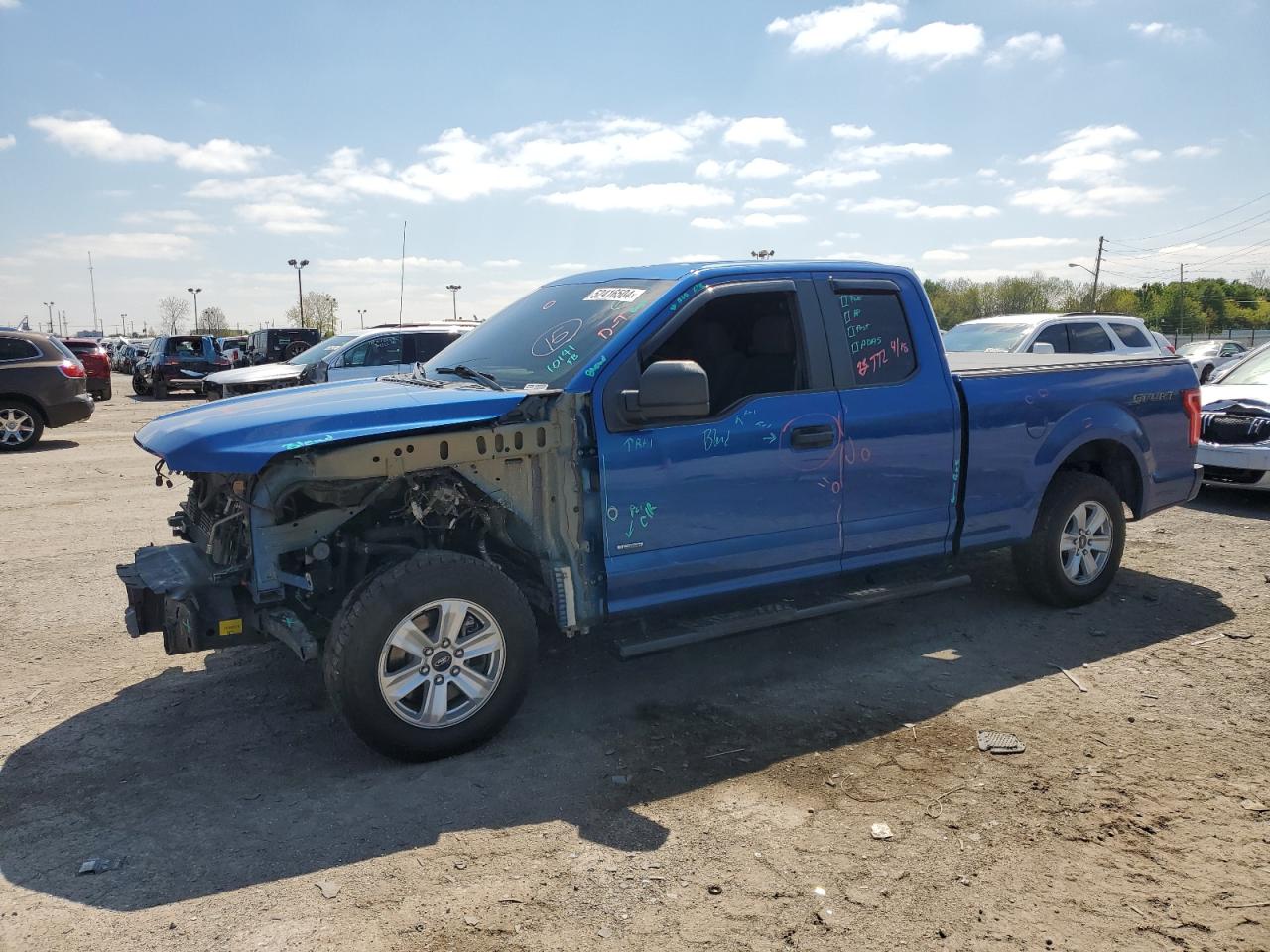 ford f-150 2017 1ftex1cp6hke08955