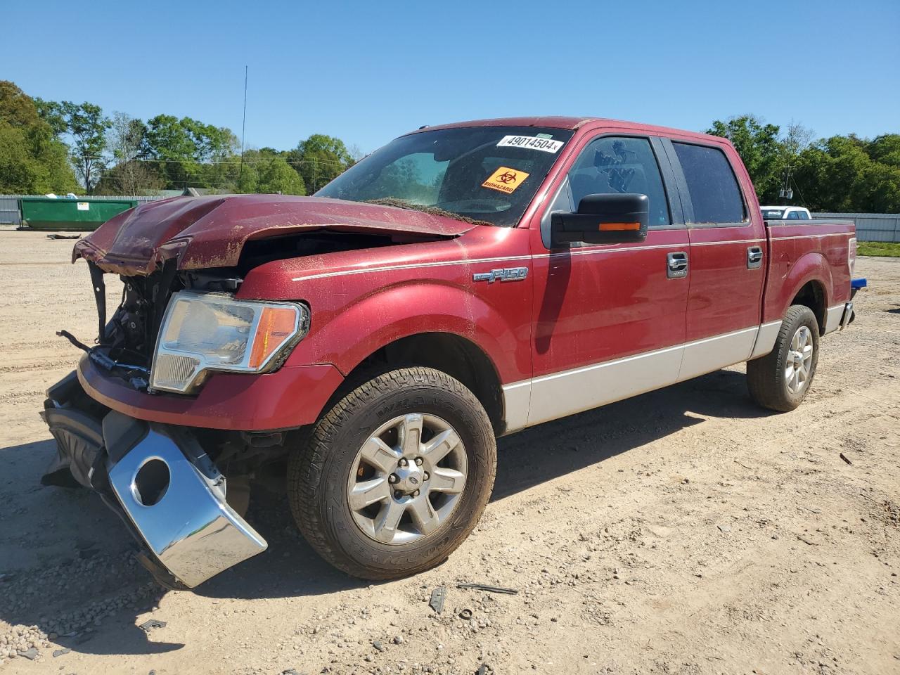 ford f-150 2013 1ftfw1cf9dkd34178