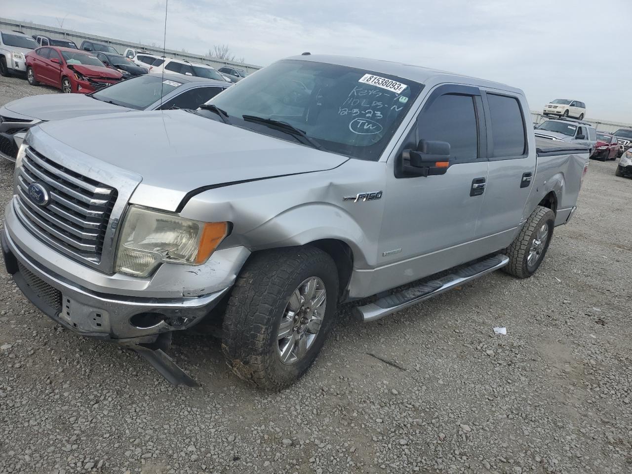 ford f-150 2011 1ftfw1ct1bfb68444