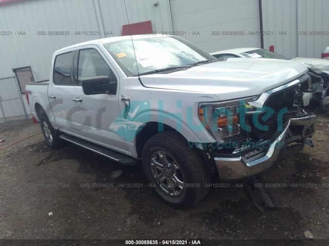 ford f-150 2021 1ftfw1e80mkd55869