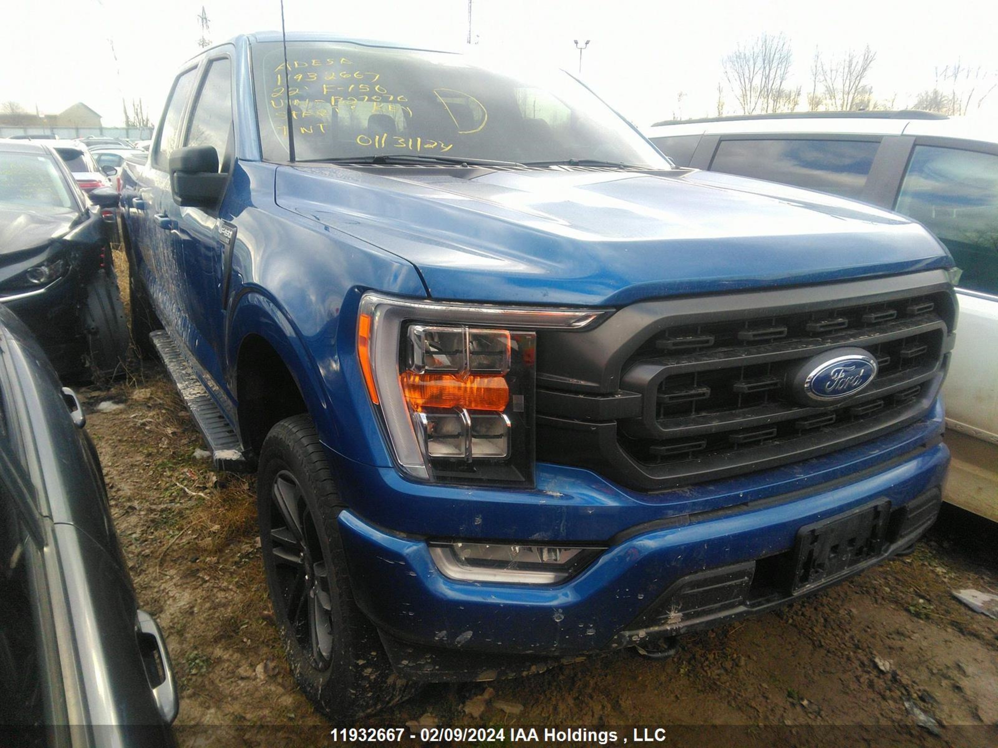 ford f-150 2022 1ftfw1e85nfb27070