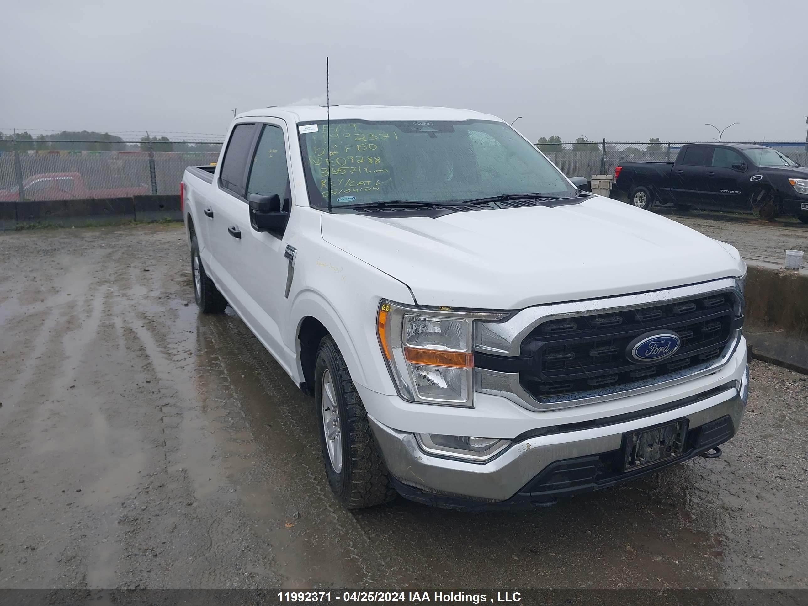 ford f-150 2022 1ftfw1e88nke09288