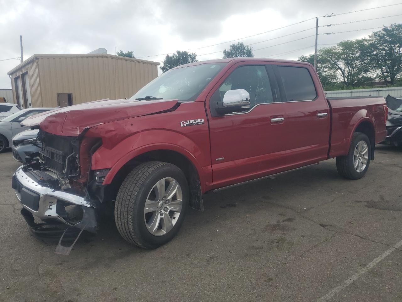 ford f-150 2017 1ftfw1eg2hfc32936