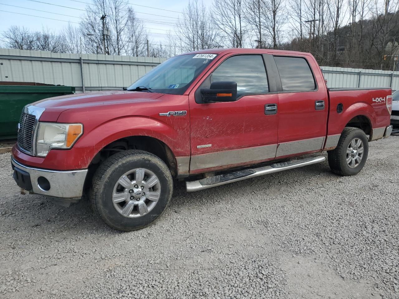 ford f-150 2011 1ftfw1et0bfb69310