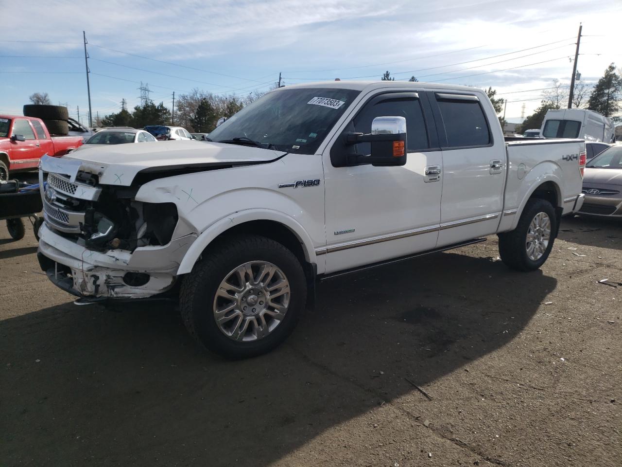 ford f-150 2013 1ftfw1et0dfb75725
