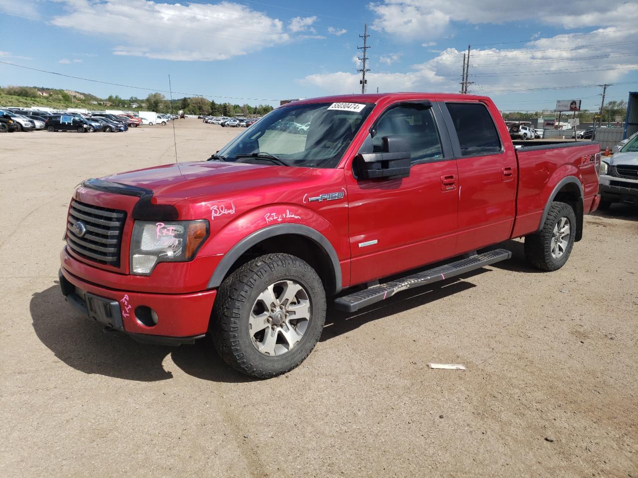 ford f-150 2012 1ftfw1et4cfc84493