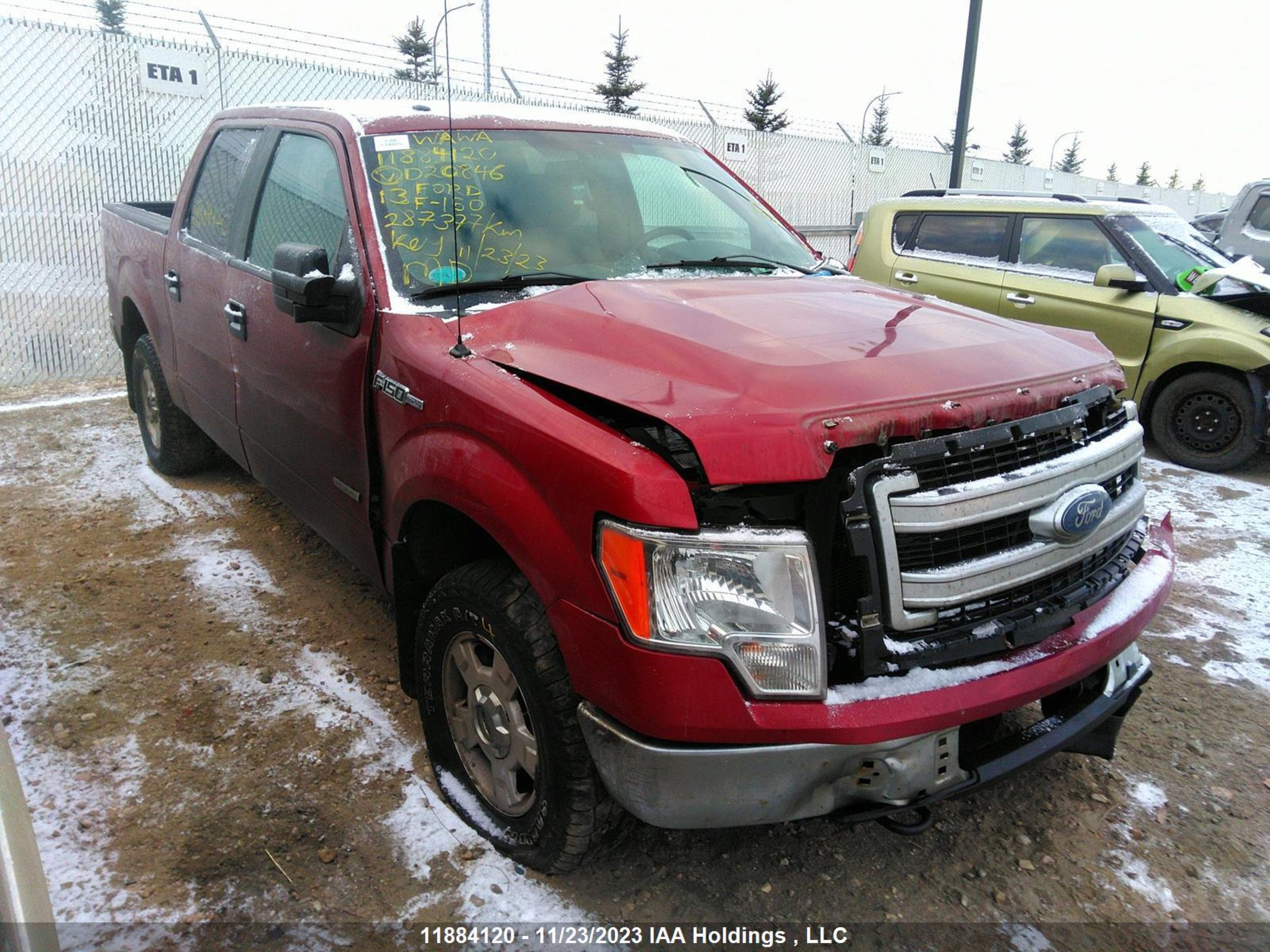 ford f-150 2013 1ftfw1et4dfd20846