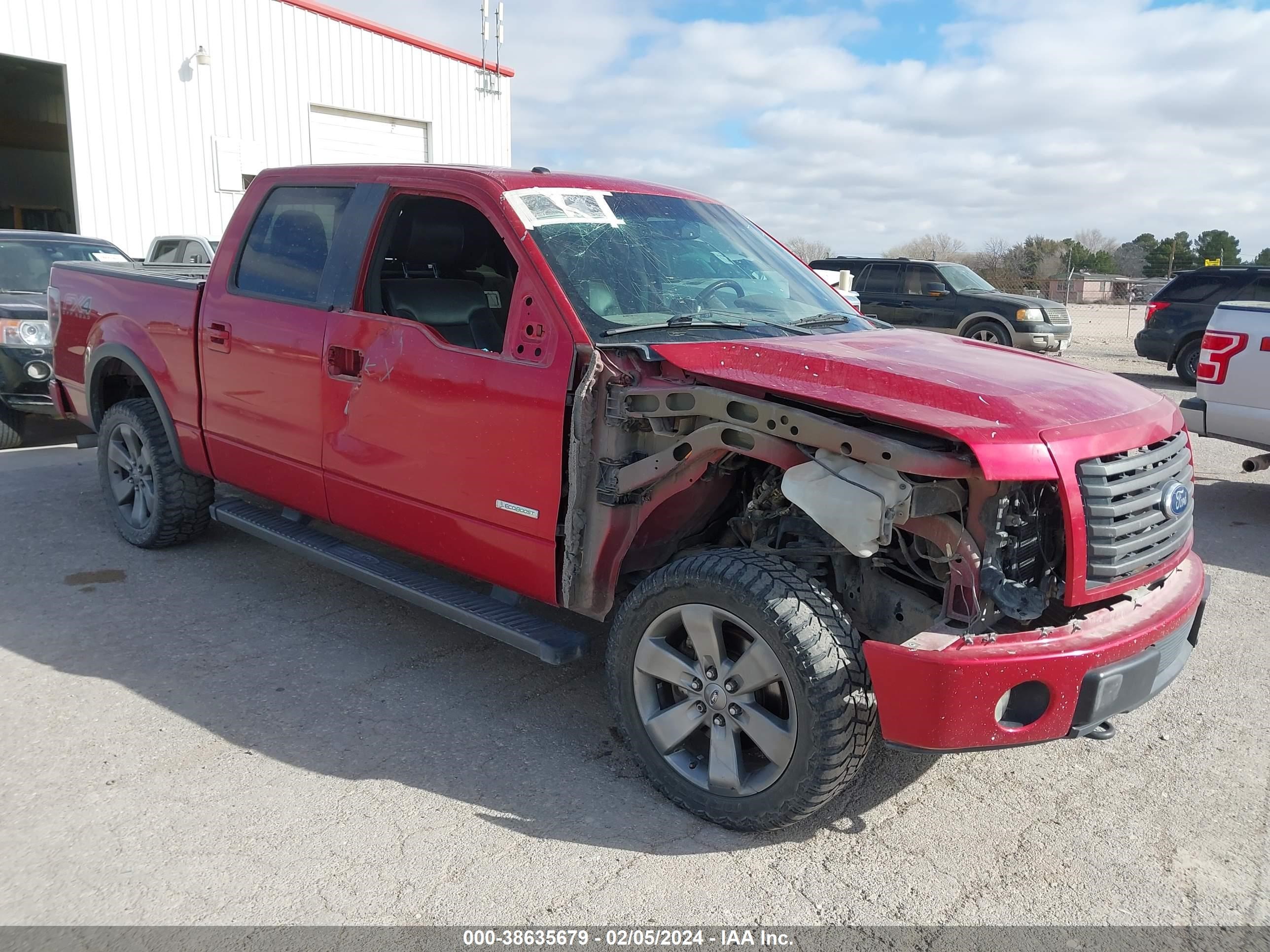 ford f-150 2012 1ftfw1et7cfa69691