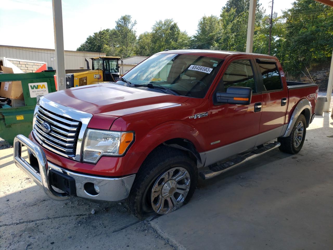 ford f-150 2012 1ftfw1et7ckd92114