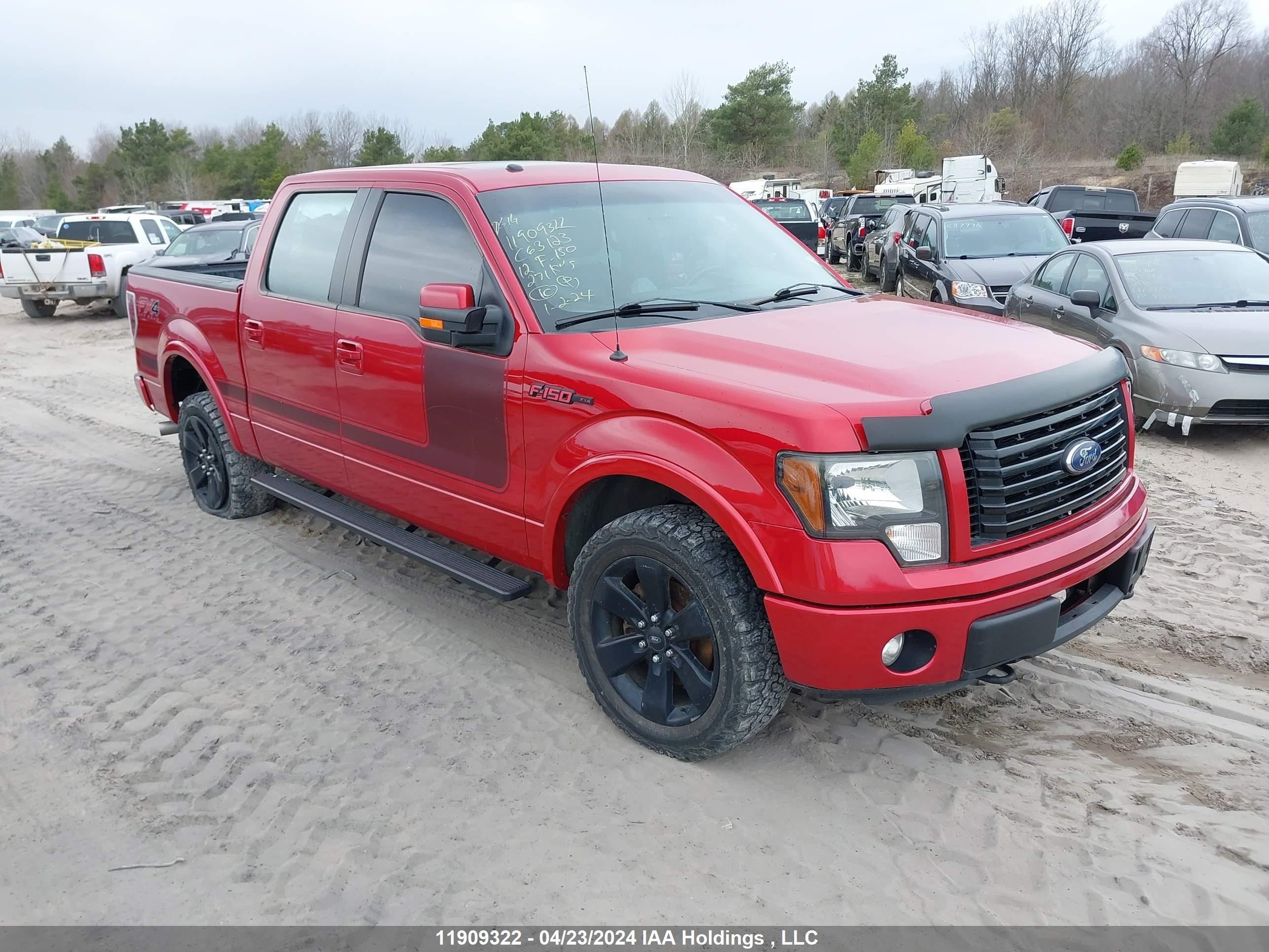 ford f-150 2012 1ftfw1et9cfc63123