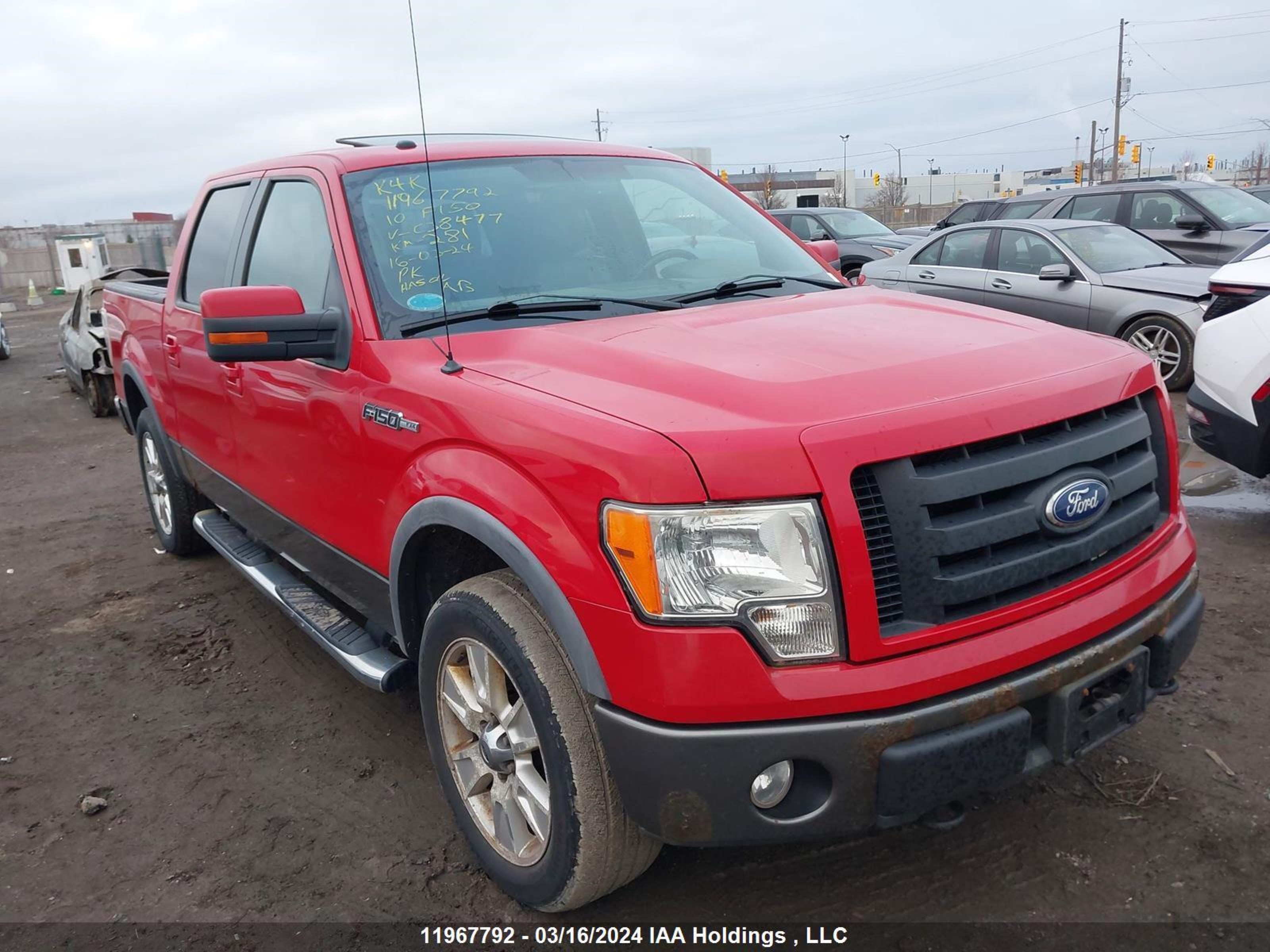 ford f-150 2010 1ftfw1ev9afc38477