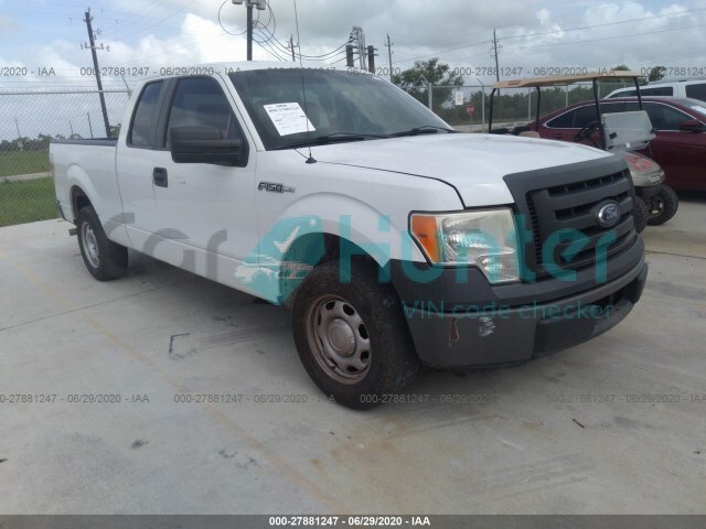 ford f-150 2011 1ftfx1cf9bfd15908