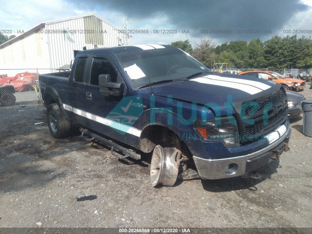 ford f-150 2011 1ftfx1ef7bfd22658