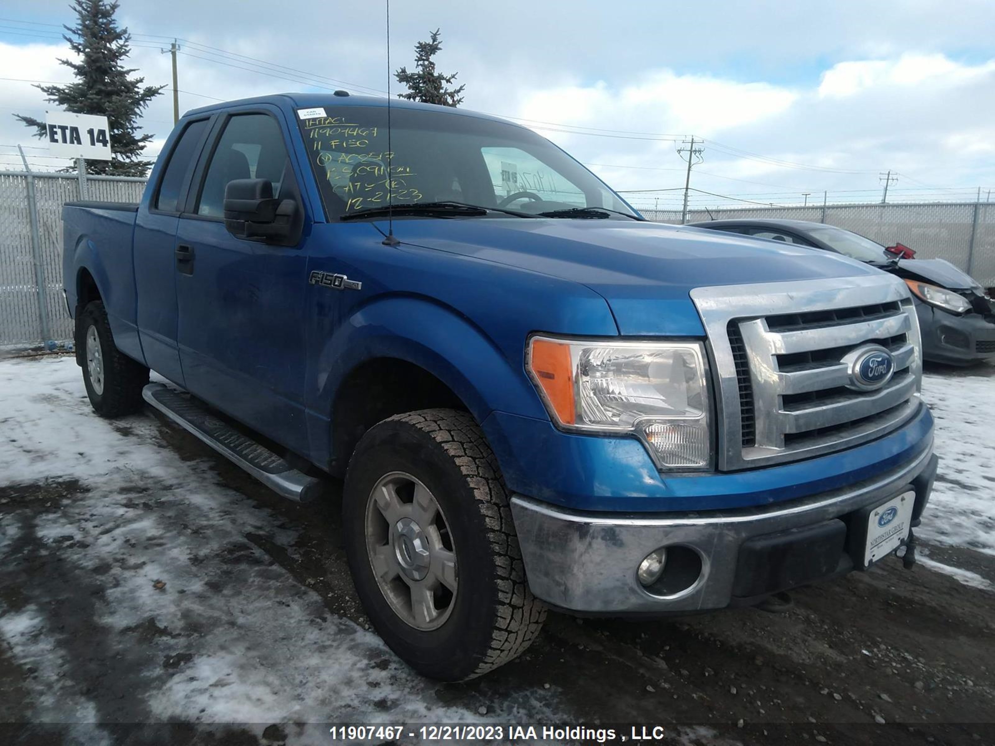 ford f-150 2011 1ftfx1ef8bfa08517