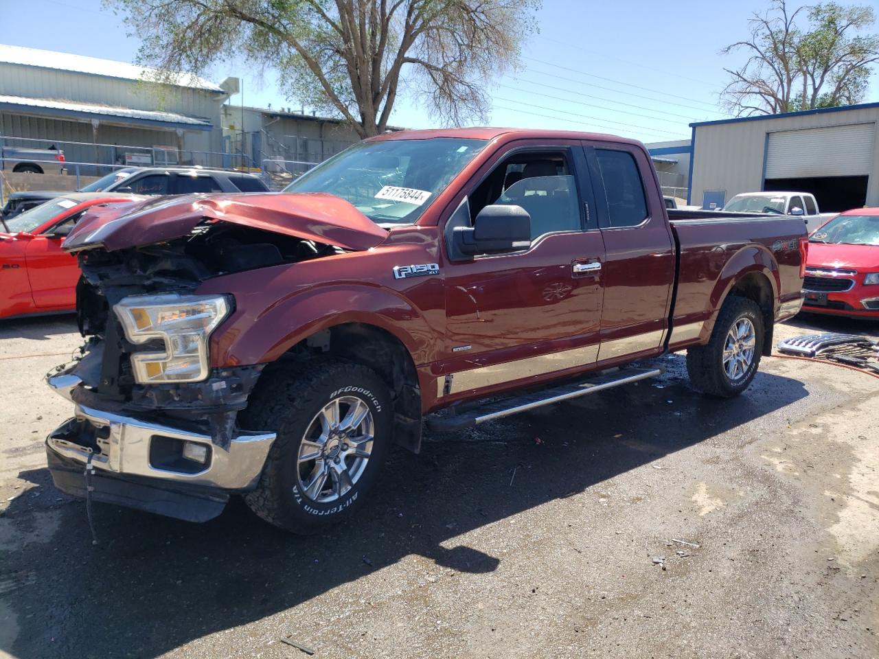 ford f-150 2016 1ftfx1eg6gke45682