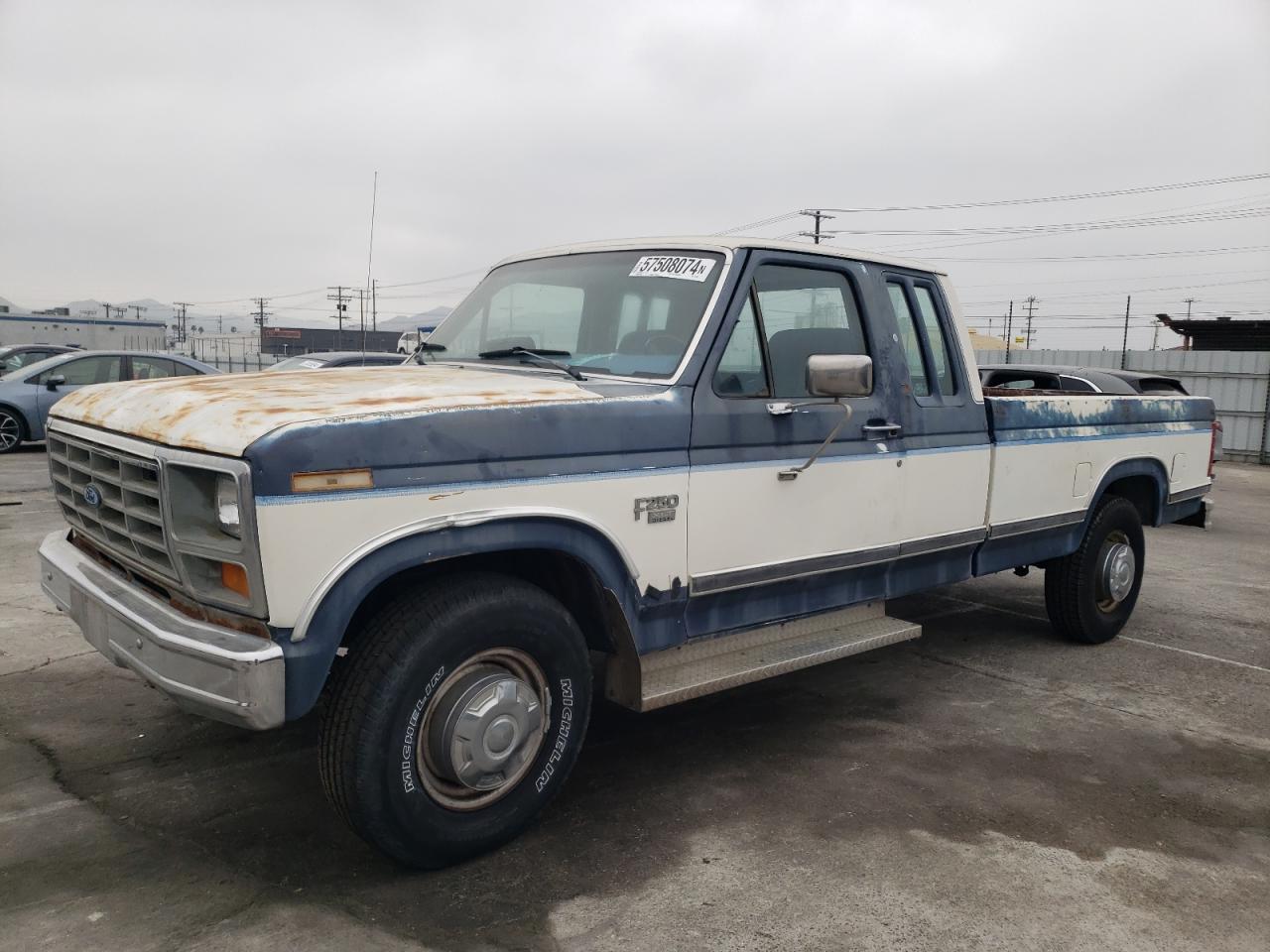 ford f250 1986 1fthx2510gka87750