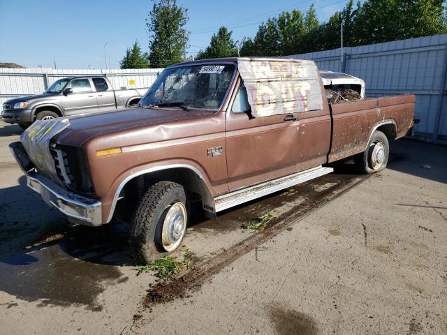 ford f250 1984 1fthz2612eka32938