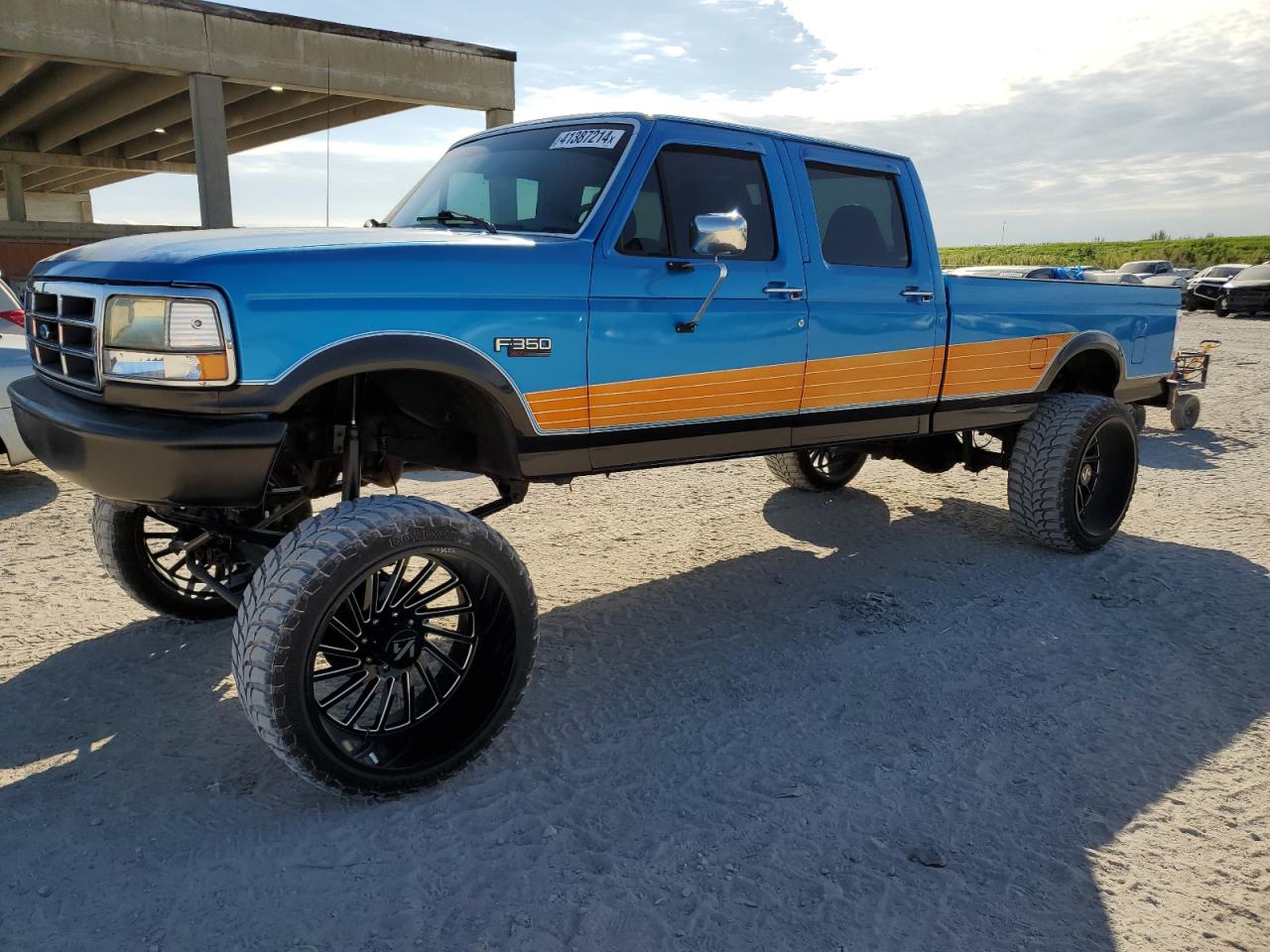 ford f350 1997 1ftjw35h2vea66305