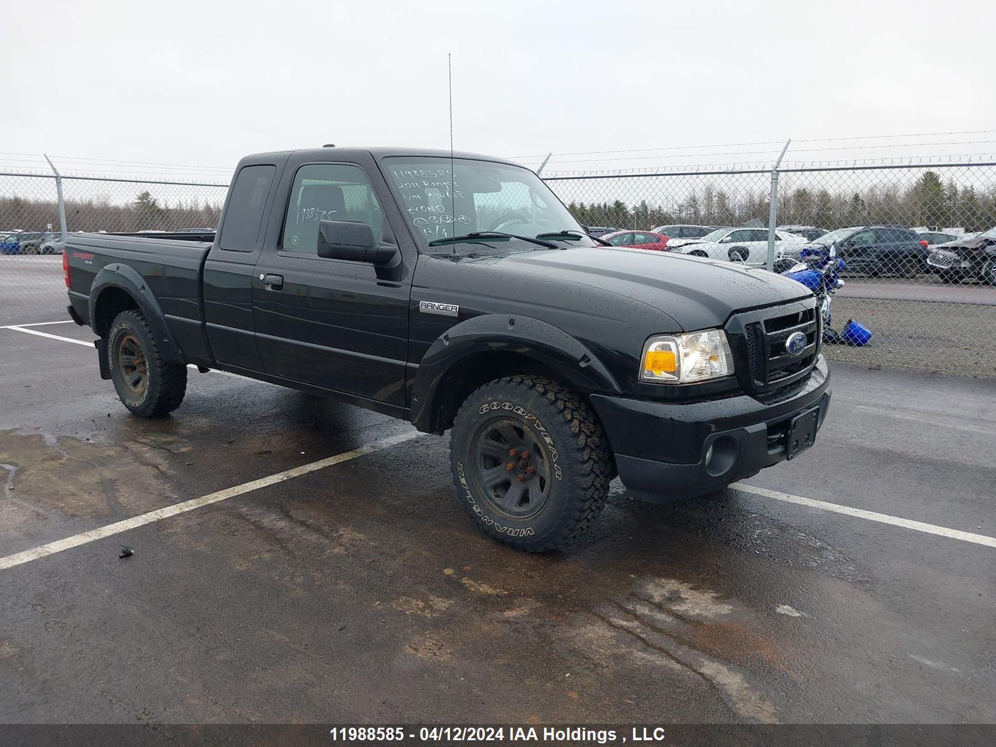 ford ranger 2011 1ftlr4fe0bpa92668