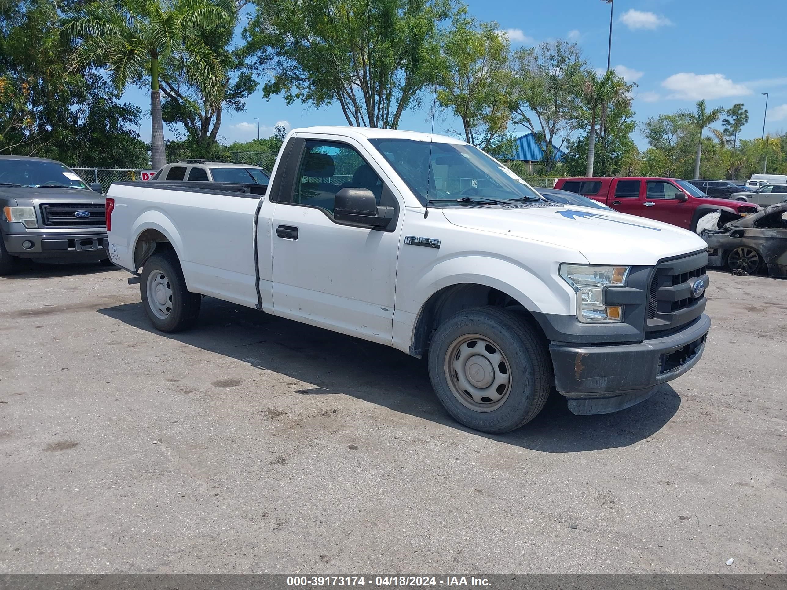 ford f-150 2016 1ftmf1c81gkd13614