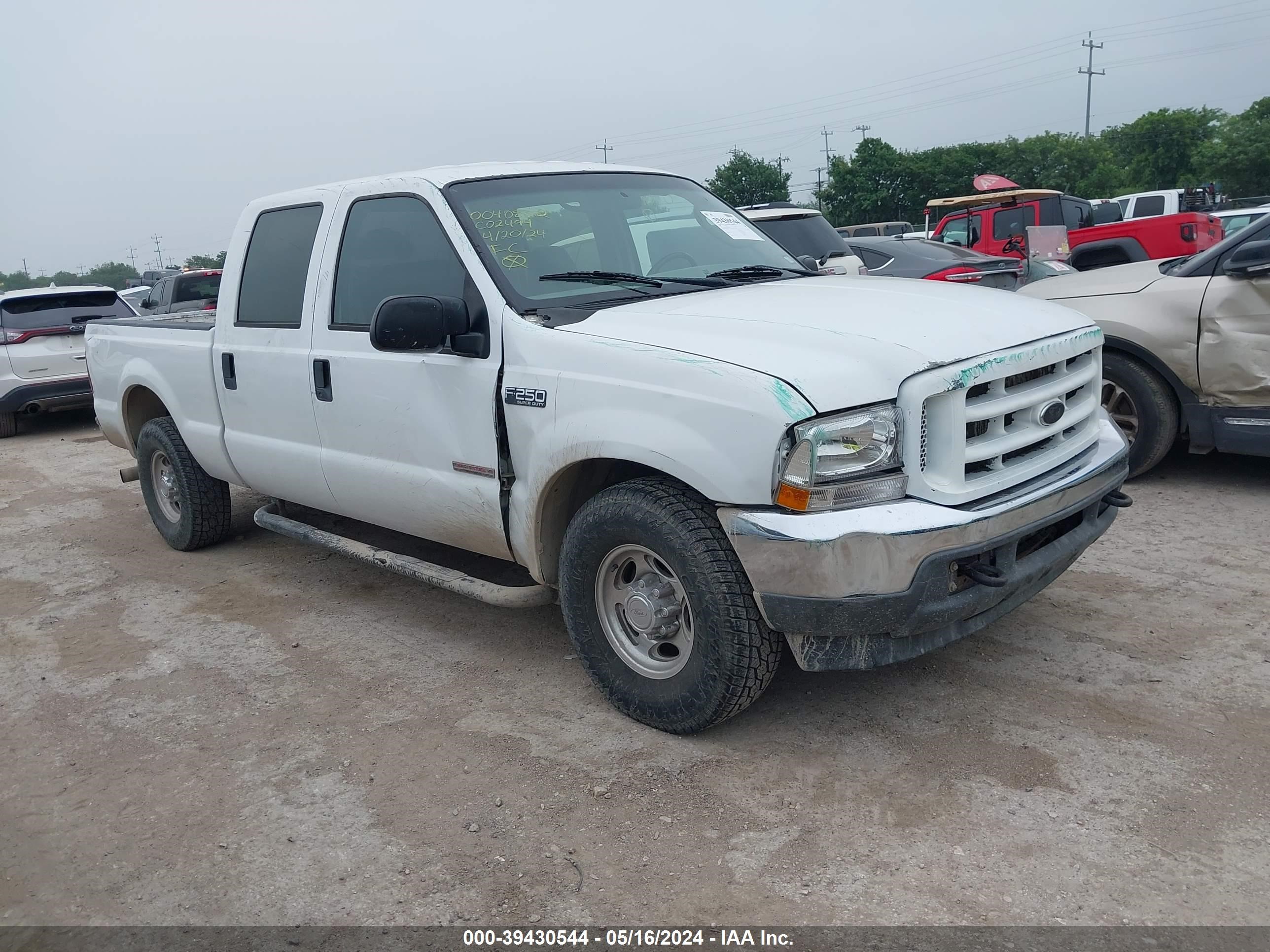 ford f250 2003 1ftnw20p13ec02494