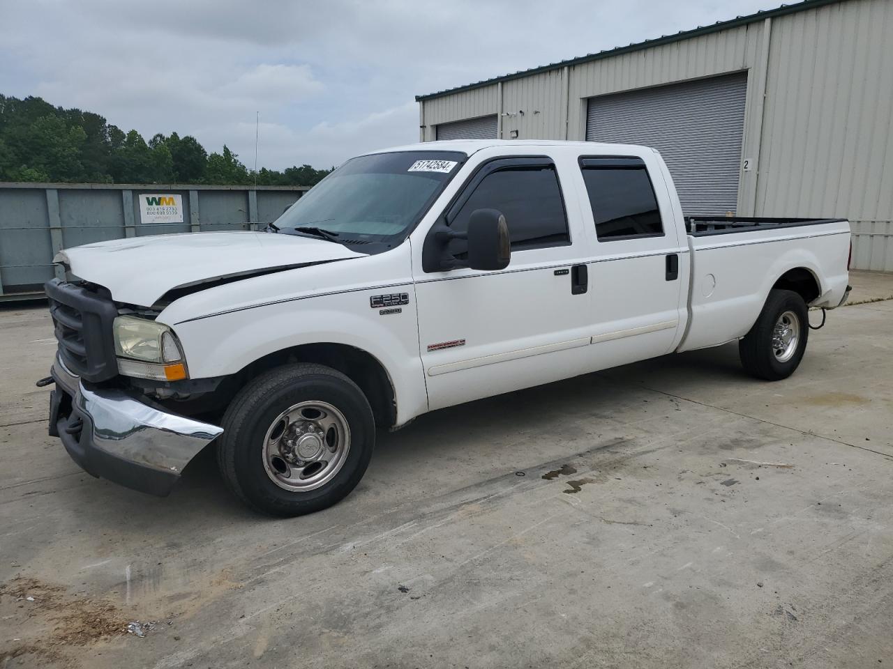 ford f250 2004 1ftnw20px4ed87064