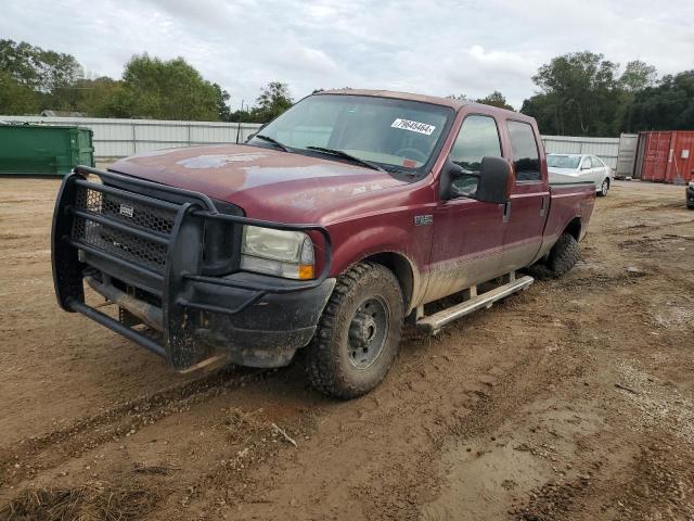 ford f250 super 2004 1ftnw21l34ed56590