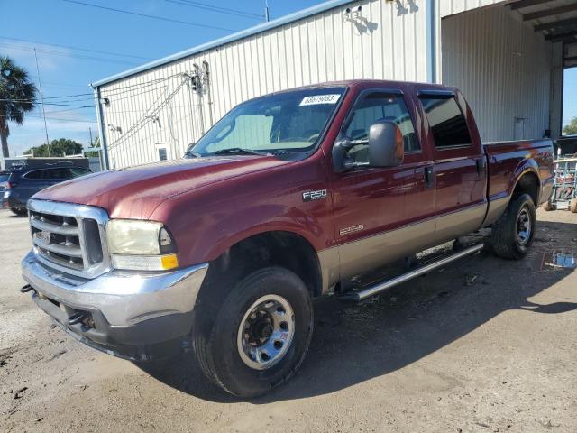 ford f250 super 2004 1ftnw21p24ed39556