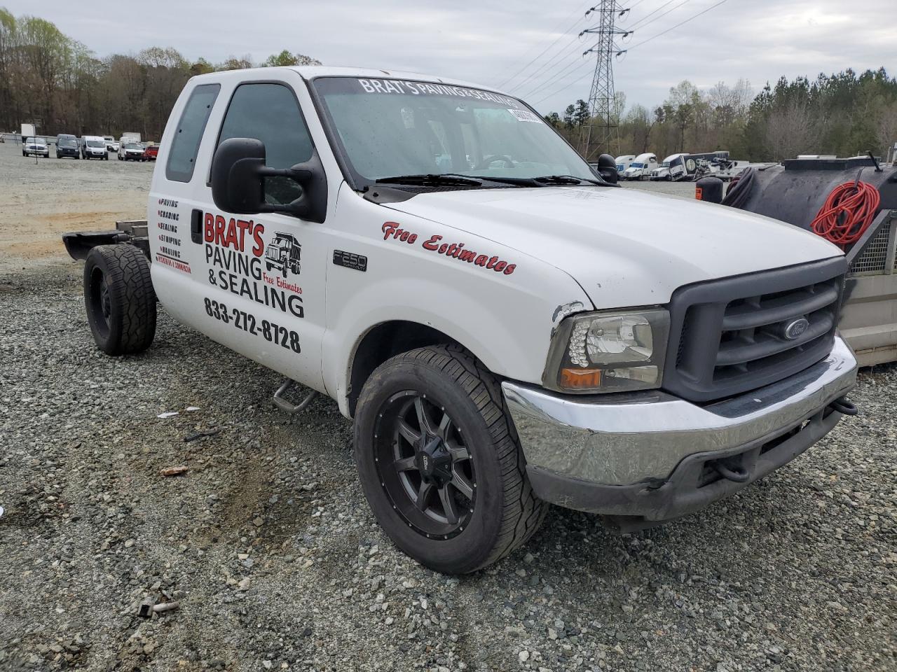 ford f250 2003 1ftnx20lx3ec08658