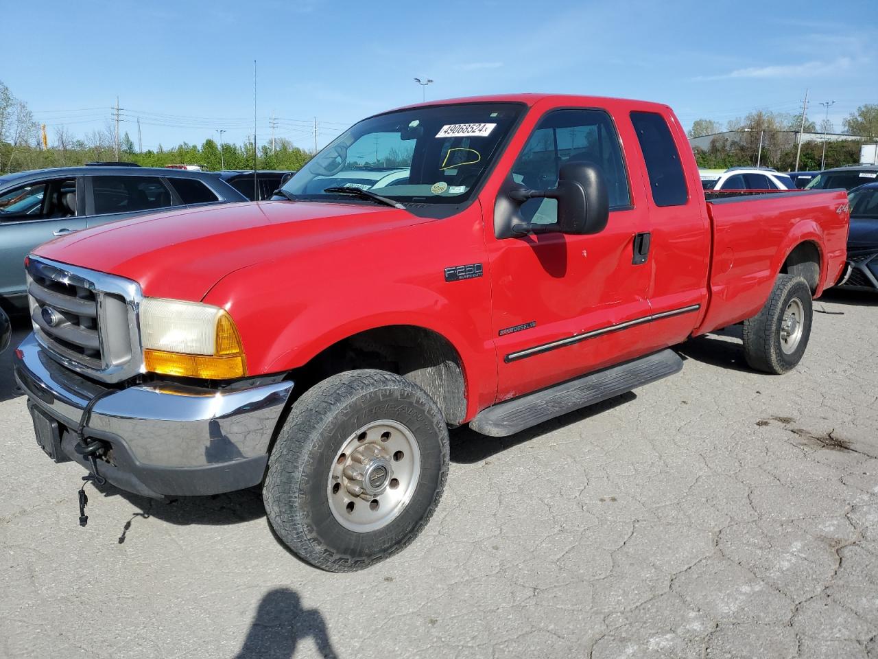 ford f250 2000 1ftnx21f1yed69688