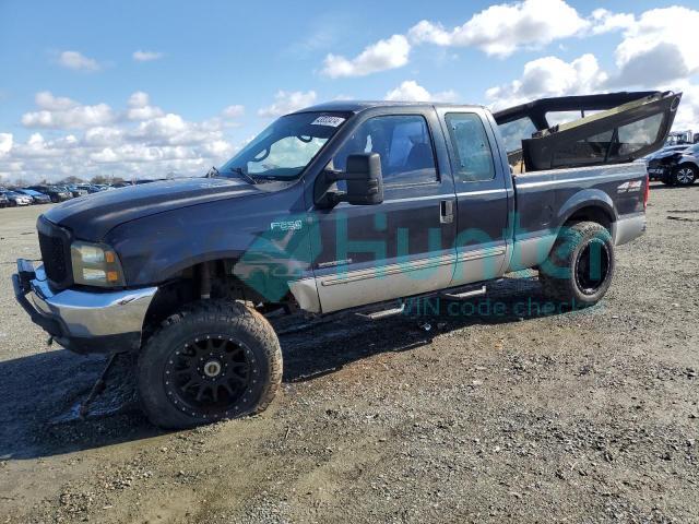 ford f250 1999 1ftnx21f3xee24656