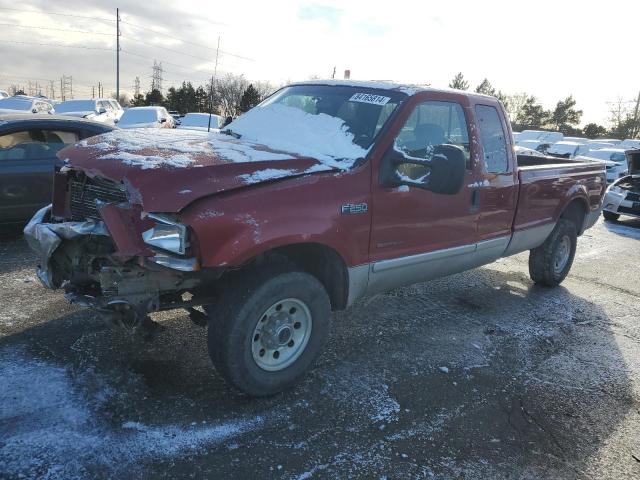 ford f250 super 2001 1ftnx21fx1ec78117