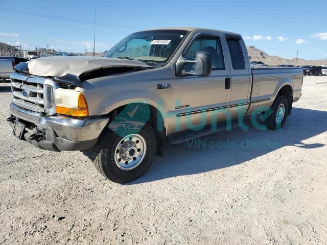 ford f250 super 1999 1ftnx21fxxed07849
