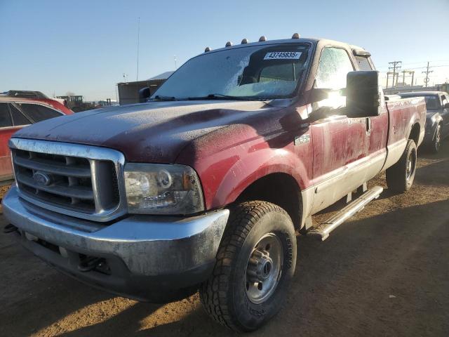 ford f250 super 2004 1ftnx21l14ec45372