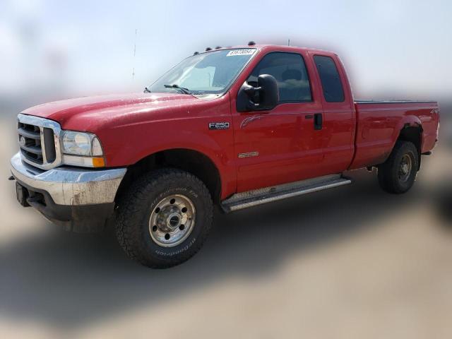 ford f250 2004 1ftnx21p54ed38527