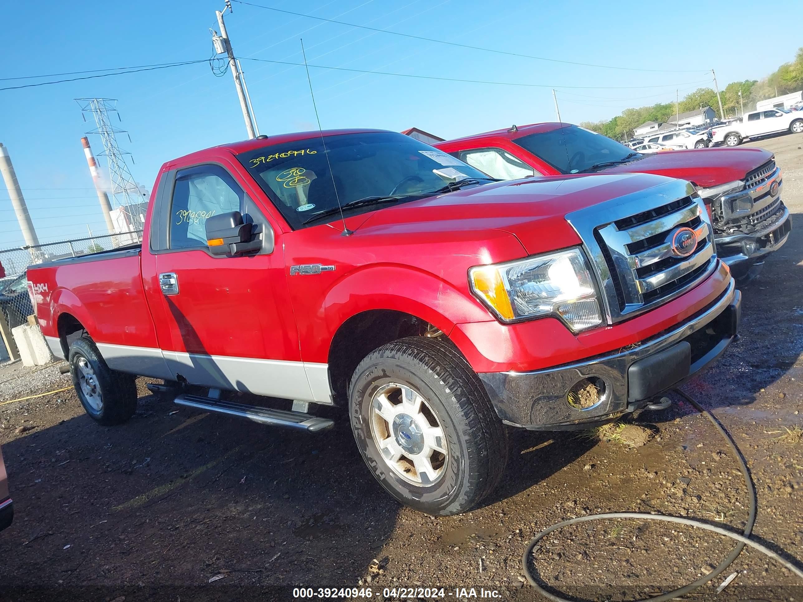 ford f-150 2009 1ftpf14899kb99957