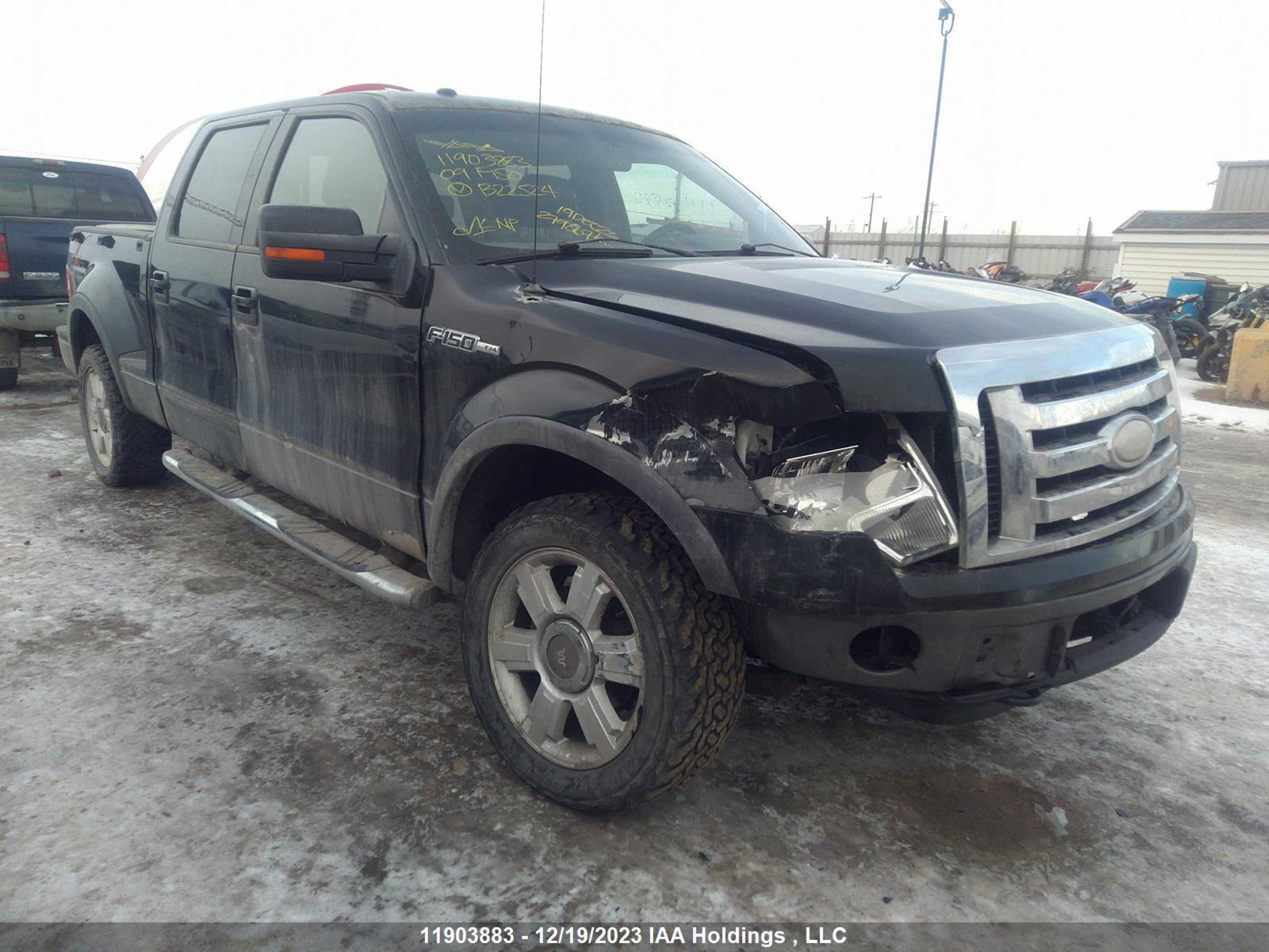 ford f-150 2009 1ftpw04v09kb22524