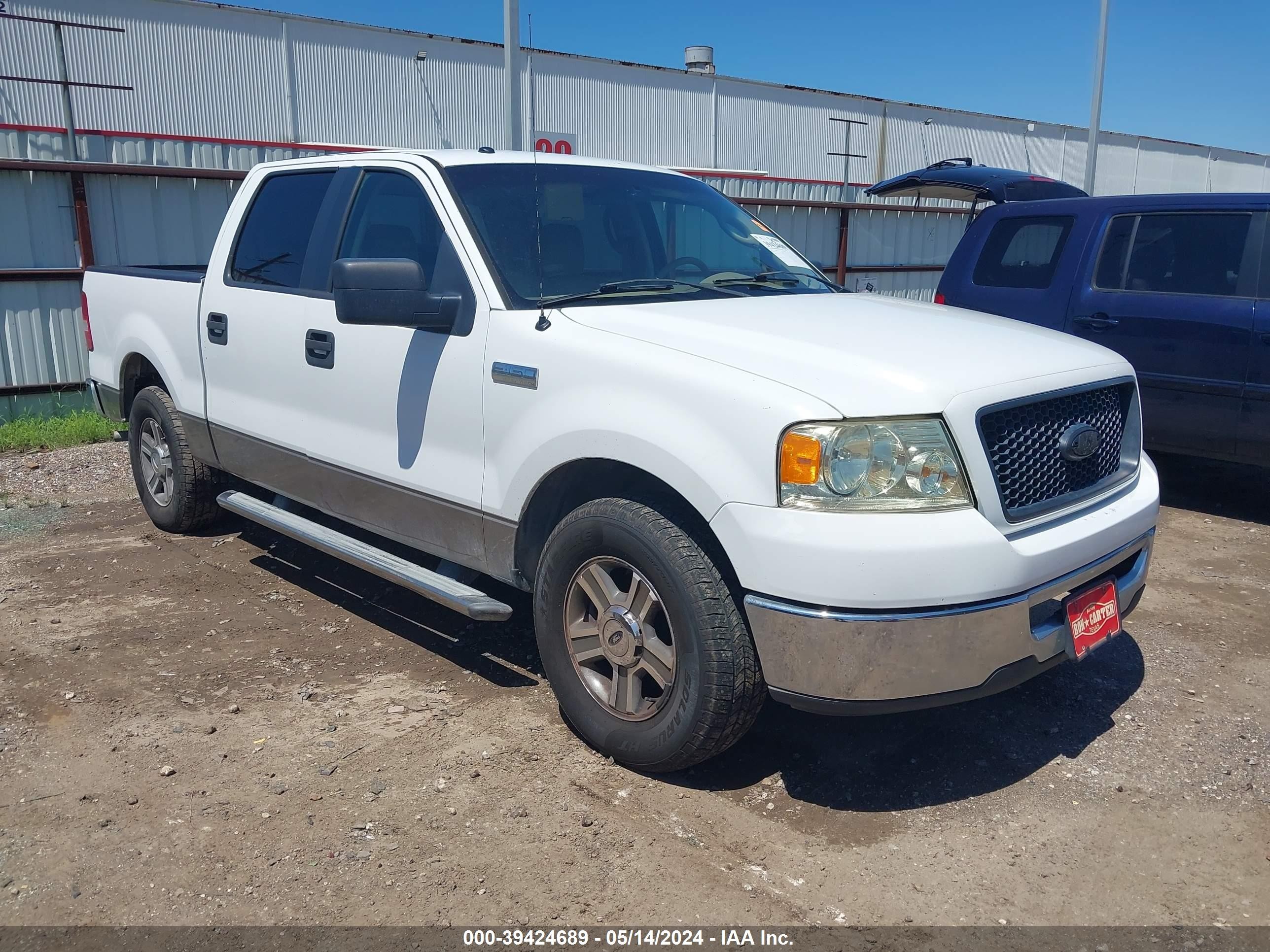 ford f-150 2006 1ftpw12516fa57406