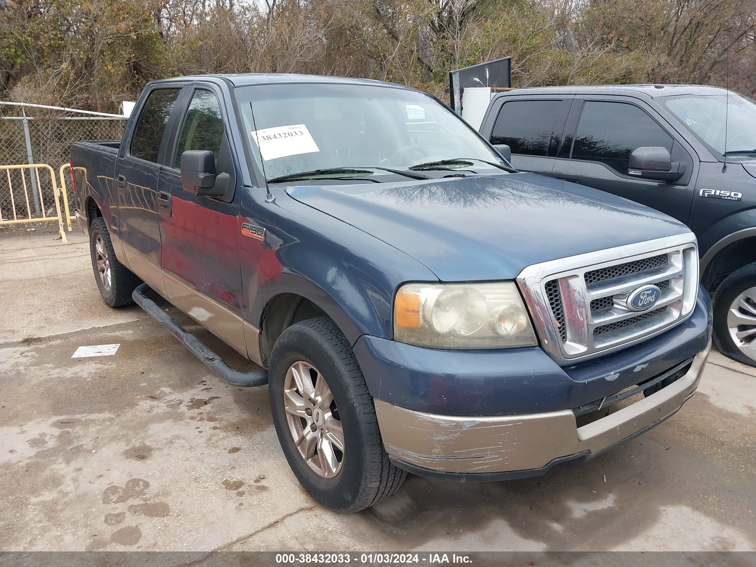 ford f-150 2005 1ftpw12535fa54621