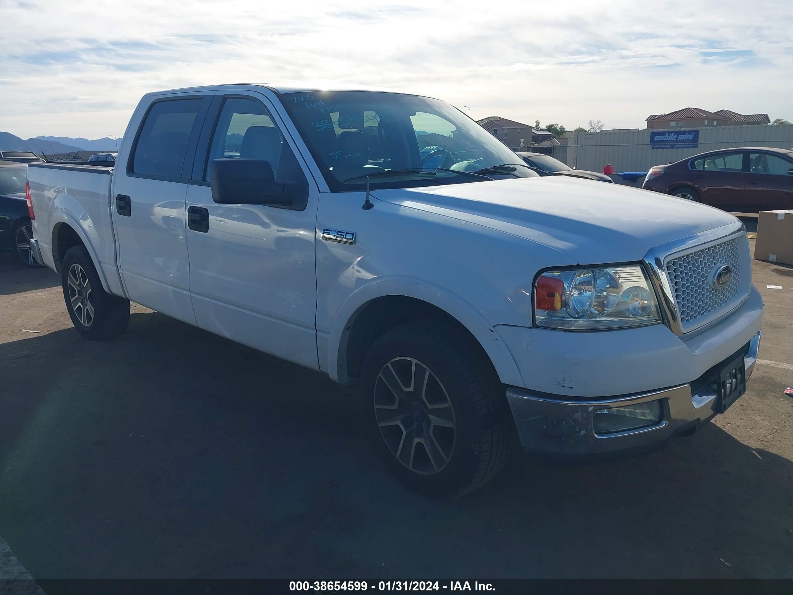 ford f-150 2005 1ftpw12555ke72749