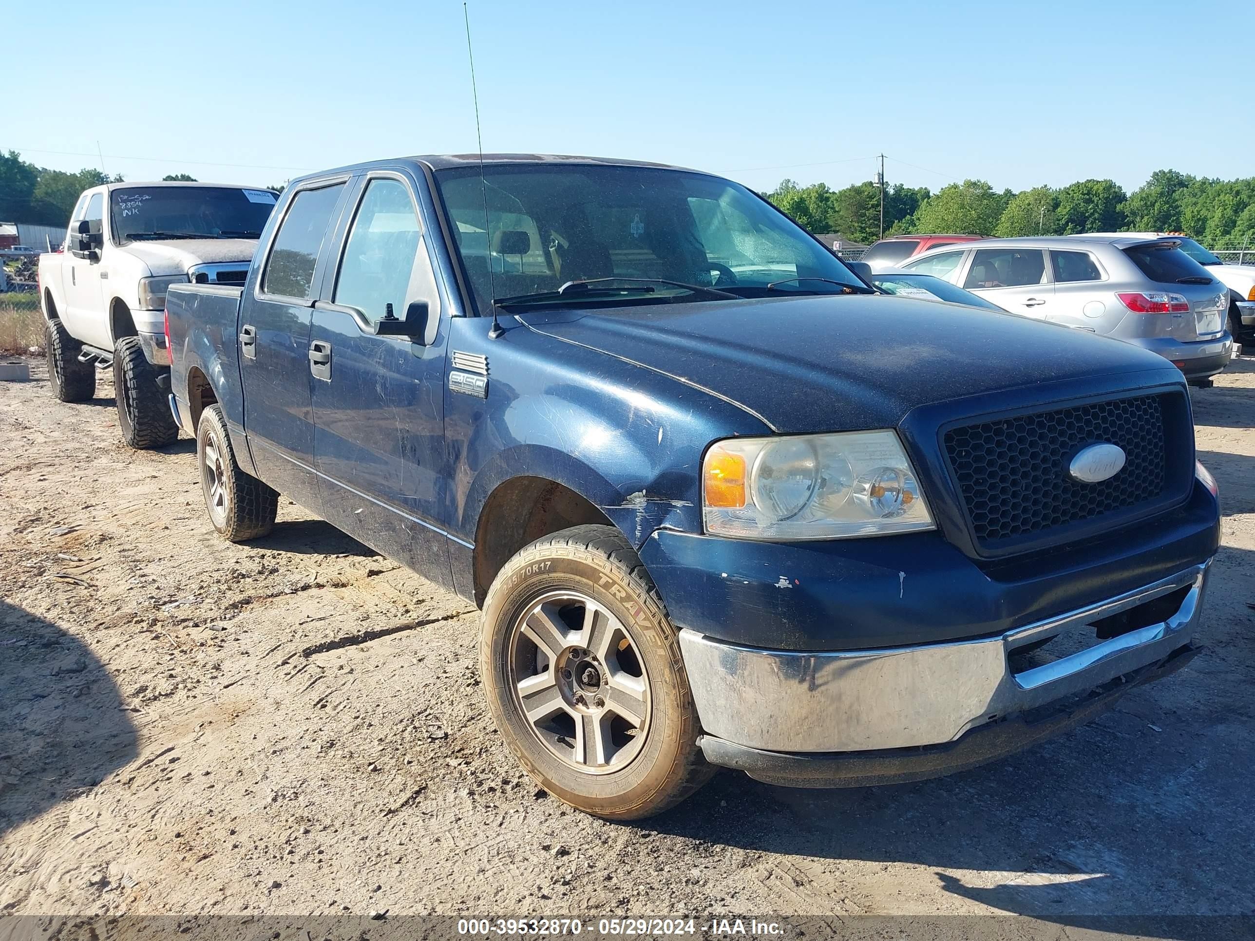 ford f-150 2006 1ftpw12556fa26367