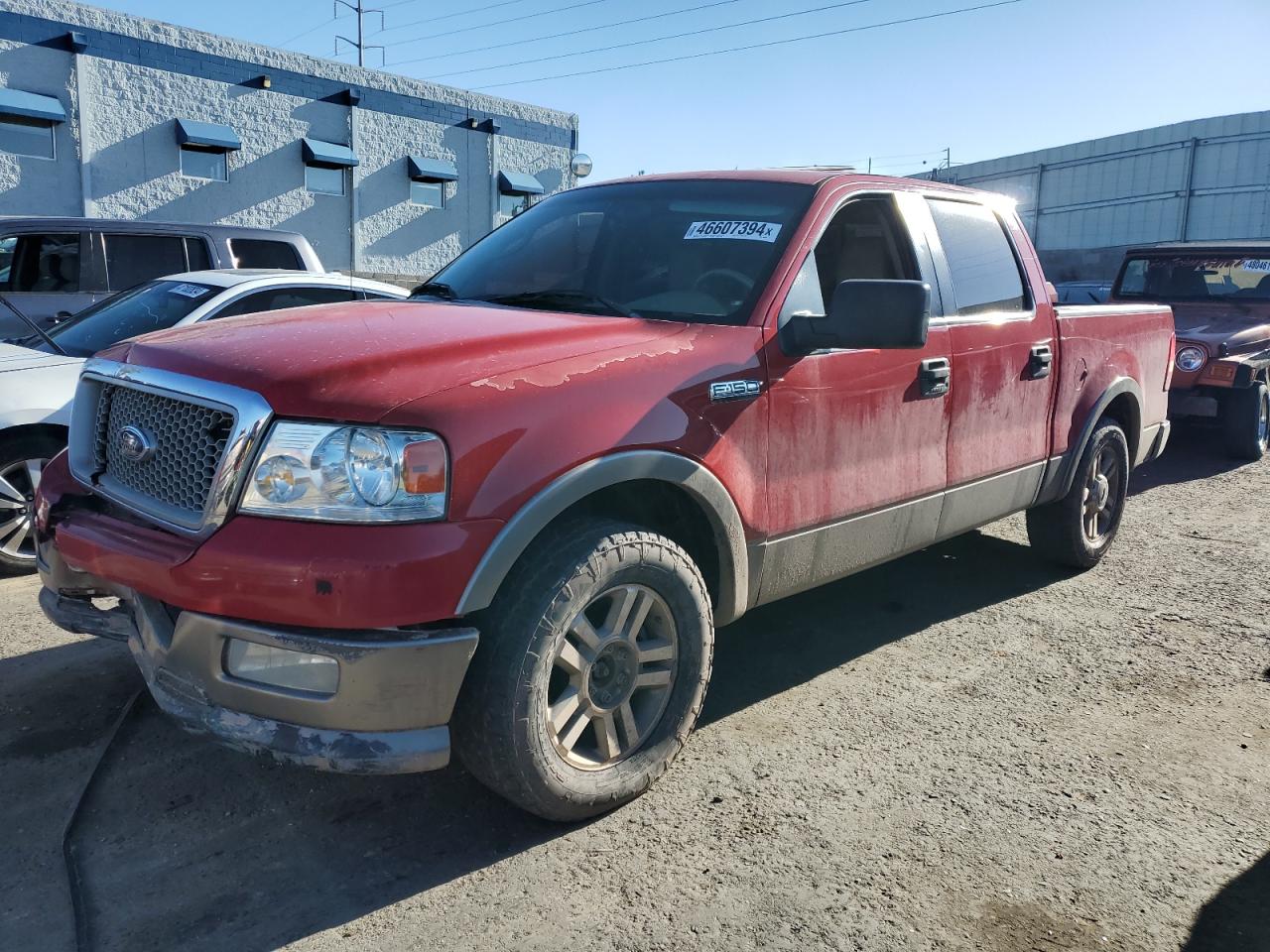 ford f-150 2005 1ftpw12565fa65368