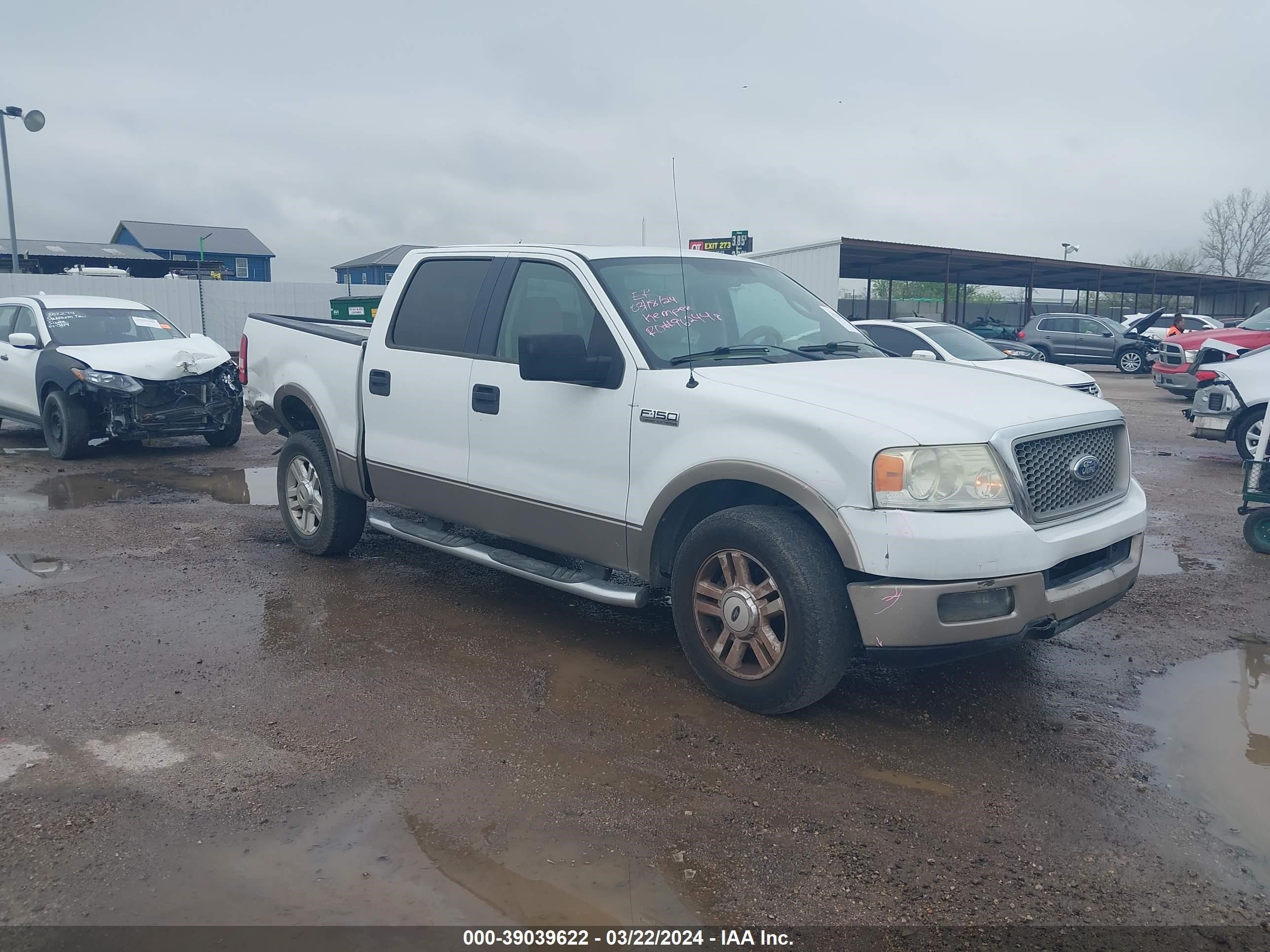 ford f-150 2005 1ftpw12575fb48100