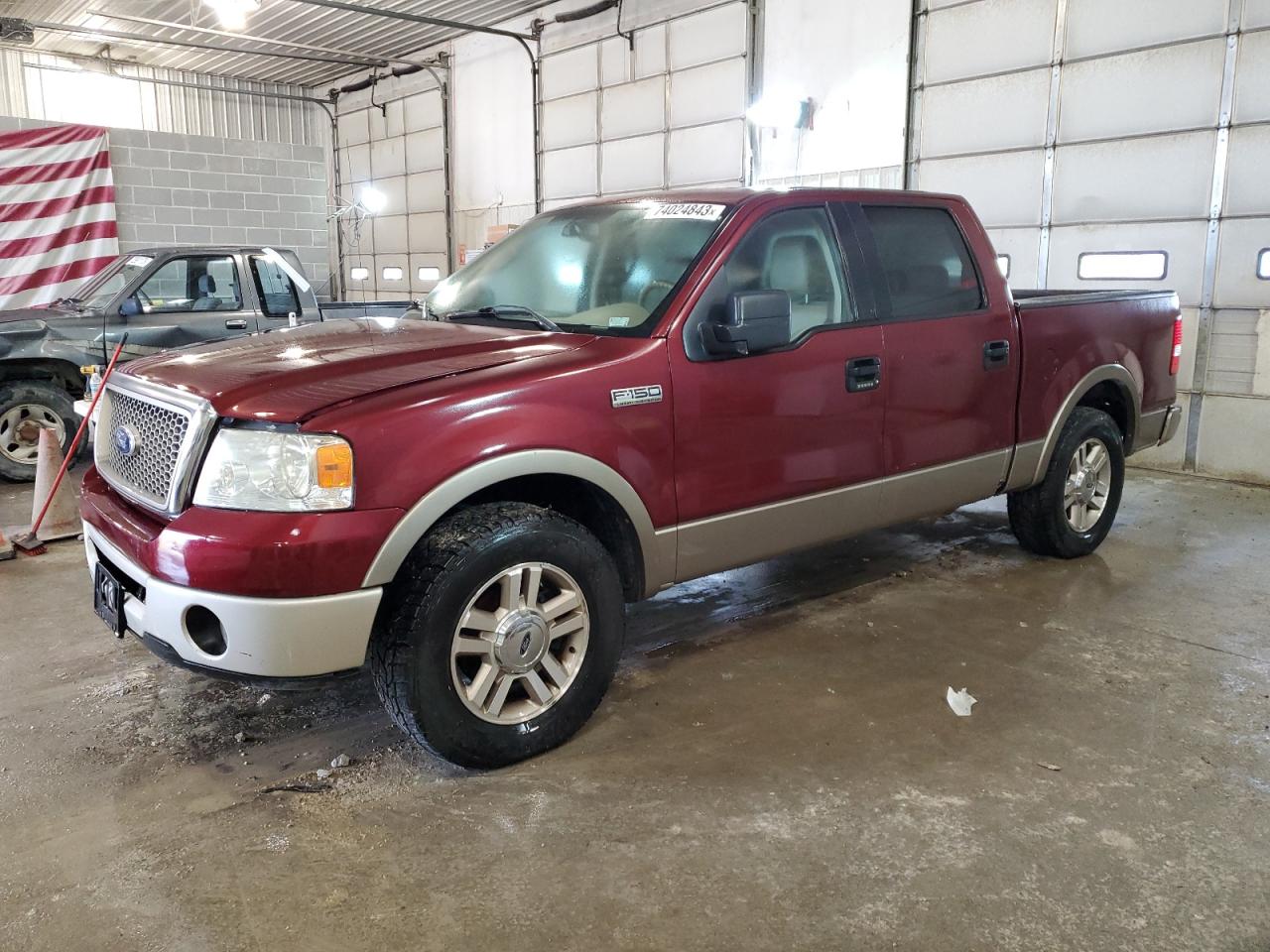 ford f-150 2006 1ftpw12576fa53747