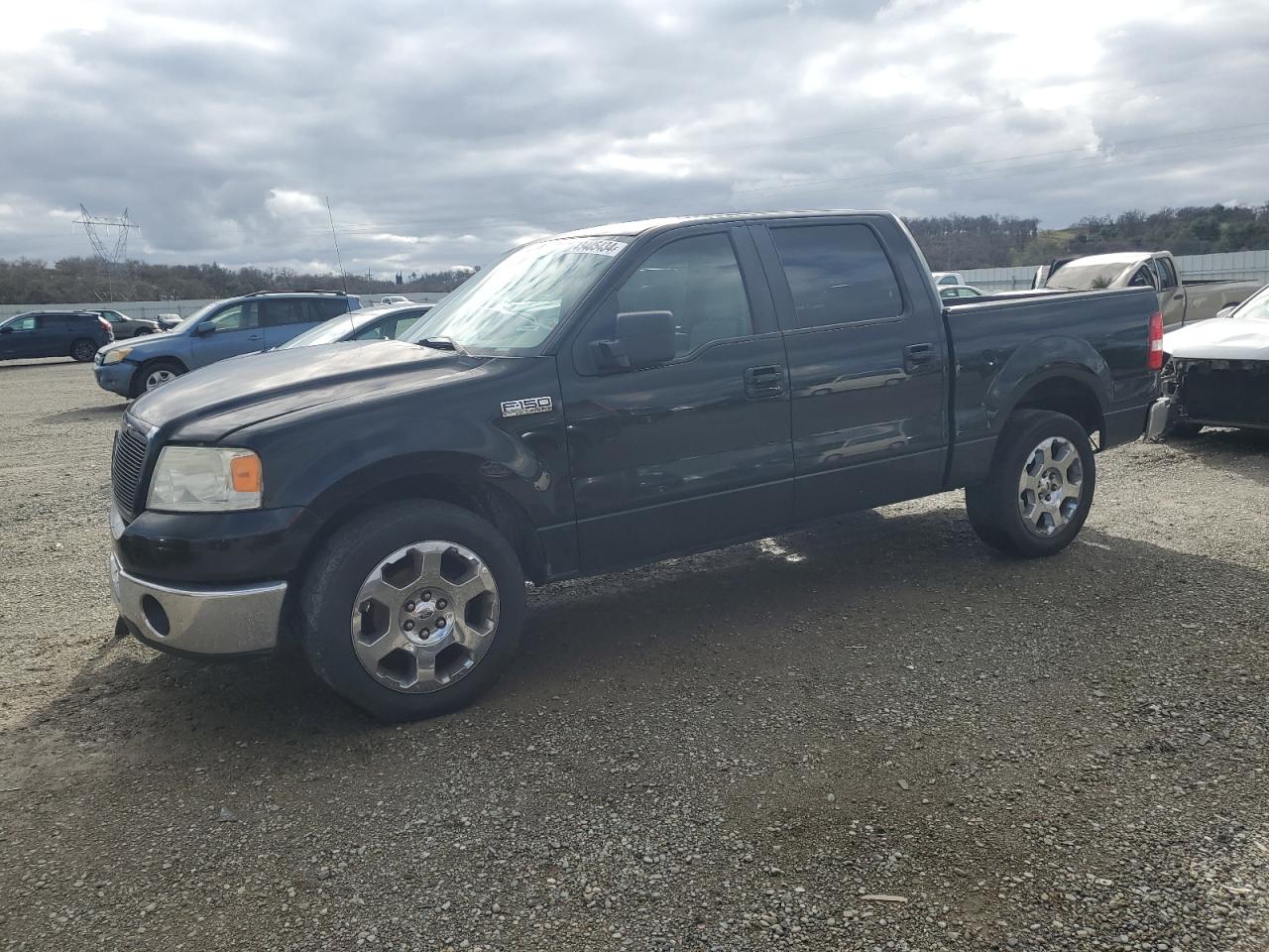 ford f-150 2007 1ftpw12597kb41286